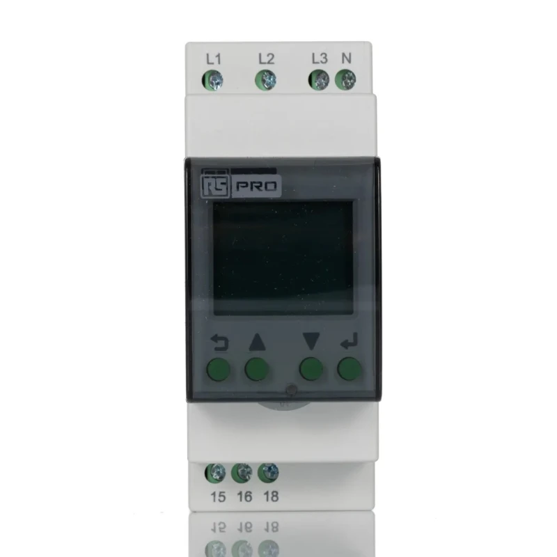RS PRO 3 Phase Undervoltage Monitoring Relay, SPDT Contact, DIN Rail Mounting 223-7788
