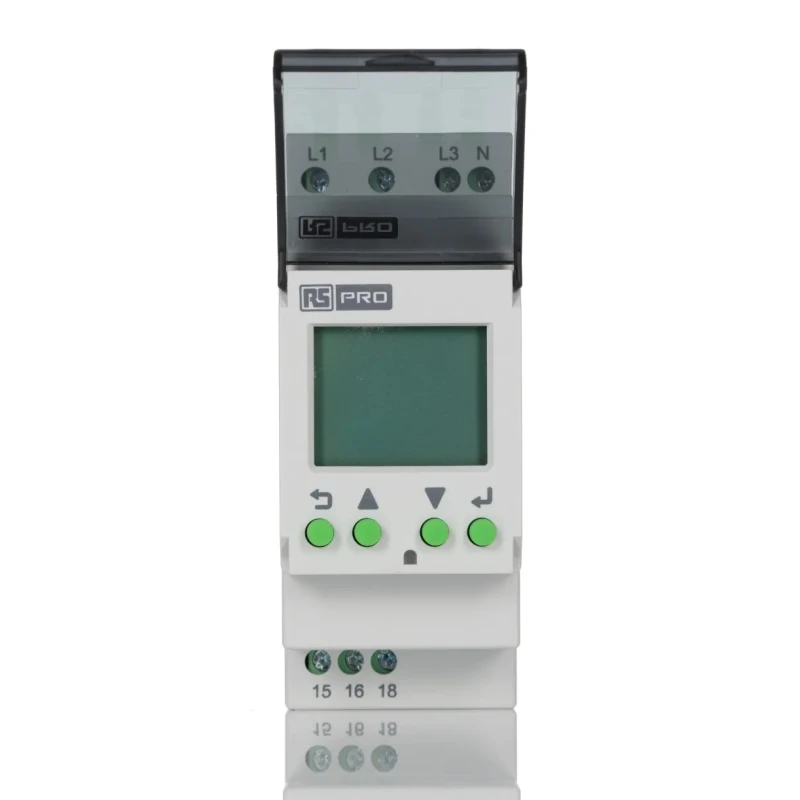 RS PRO 3 Phase Undervoltage Monitoring Relay, SPDT Contact, DIN Rail Mounting 223-7788
