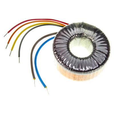 Nuvotem Talema 230 V ac 2 x 12 V ac Toroidal Transformer 2 Output 120 VA, BS415, UL5 (File E15495), EN60065 0120P1-2-012