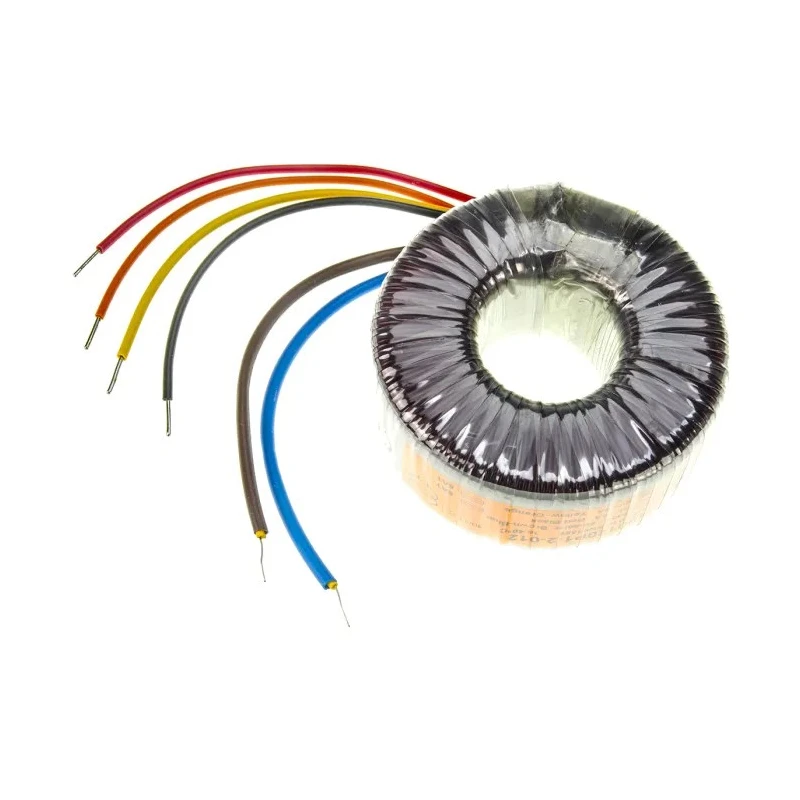 Nuvotem Talema 230 V ac 2 x 12 V ac Toroidal Transformer 2 Output 120 VA, BS415, UL5 (File E15495), EN60065 0120P1-2-012
