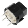 C & K Black Tactile Switch SPST 100mA 32 V DC Pin Mount Momentary D6C90 F1 LFS