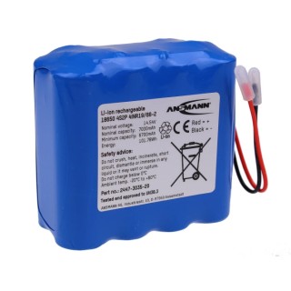 Ansmann 14.54 V Lithium-ion Rechargeable Battery Pack 8 Cells 7 Ah 2447-3035-20-520
