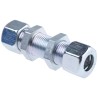 Parker Hydraulic Fitting Stainless Steel, Elastomeric Seal, 12 mm Hose ID SV12LCF