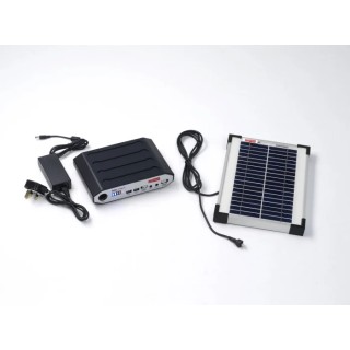 RS Pro Solar Charger with Internal Battery 2000mAh, 12V Output, 5 Power Ports SOLPACK2