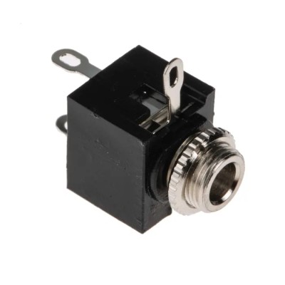 RS PRO Jack Connector 3.5 mm Chassis Mount Female 2 Mono 1A Solder Tab 106-874