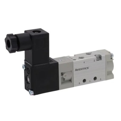 EMERSON ? ASCO Pneumatic Solenoid Valve 5/2 Solenoid Metric 519 Series 24V AC Anodised Aluminium Body 51900002