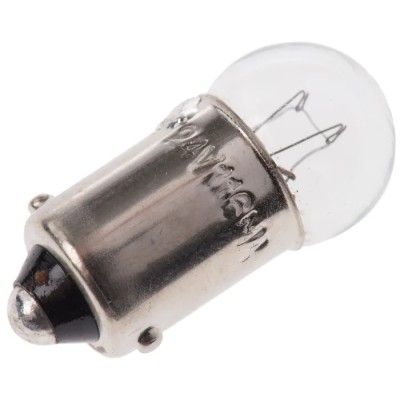 RS PRO Indicator Light Clear 24V 116mA 4000h BA9S