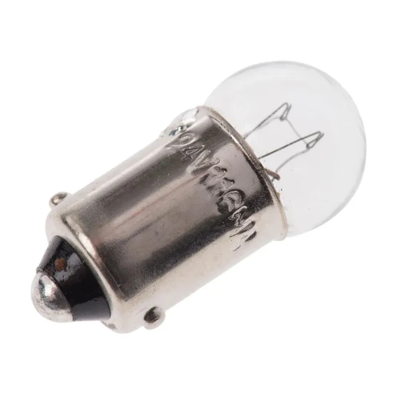 RS PRO Indicator Light Clear 24V 116mA 4000h BA9S
