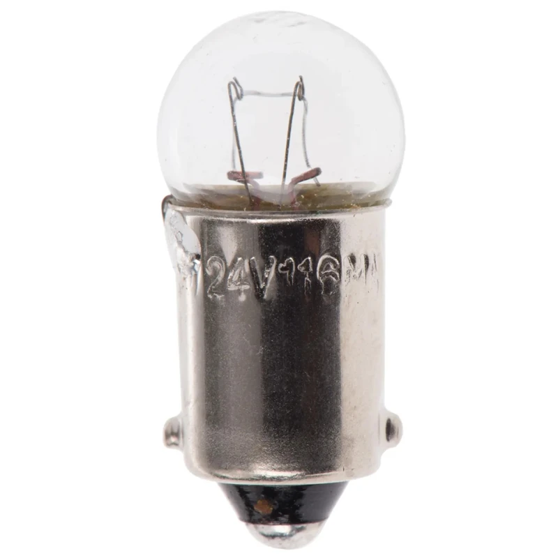 RS PRO Indicator Light Clear 24V 116mA 4000h BA9S