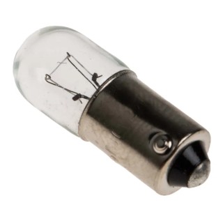 RS PRO Indicator Light BA9S Clear 30V, 67mA, 10000h Lifespan BA9S