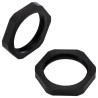 CMP Black Nylon Cable Gland Locknut PG29 Thread