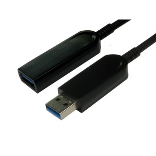 NewLink IC Socket USB Cable Female USB Type A to Female USB 3.0 Black 10 m AOCUSB3-EXT010