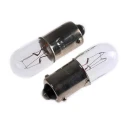 RS PRO BA9S Clear Indicator Light, 28V, 80mA, 7500 Hours Lifespan BA9S