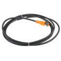 ifm electronic Female 4 way M12 to Unterminated Free End Sensor Actuator Cable 2 m EVC001
