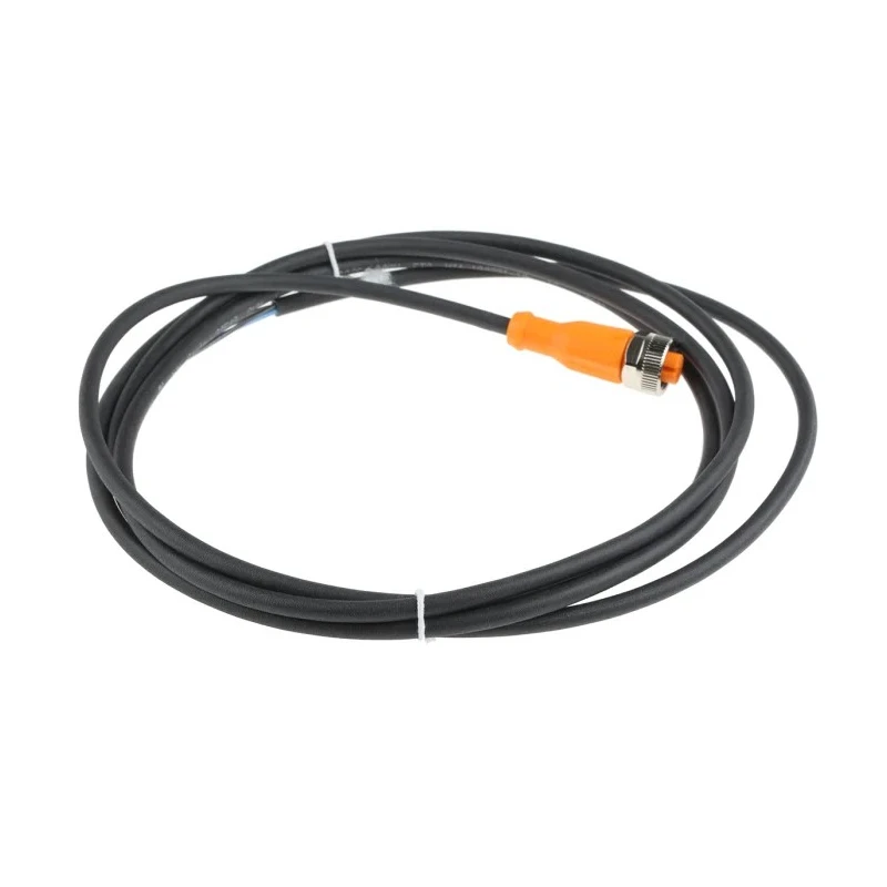 ifm electronic Female 4 way M12 to Unterminated Free End Sensor Actuator Cable 2 m EVC001