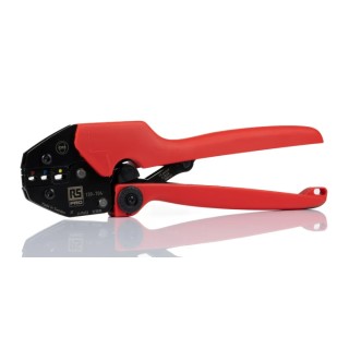 RS PRO Crimp Tool for Blue, Red, Yellow Insulated Terminals 0.75-6 mm² Cable Range 256mm Length 139-704