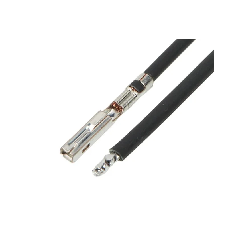 Molex Pre-Crimped Lead Female Connector Unterminated Black 14V 600mm 2163011126