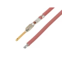Molex MX150 Pre-Crimped Lead 14V, 225 mm Red Jacket, M x 150 Male Connector 2163032203