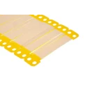 Brady Yellow Polypropylene Laminated Cable Labels 65 mm Width 65 mm Length 100 Per Pack LC-65X13-B7644-0.1