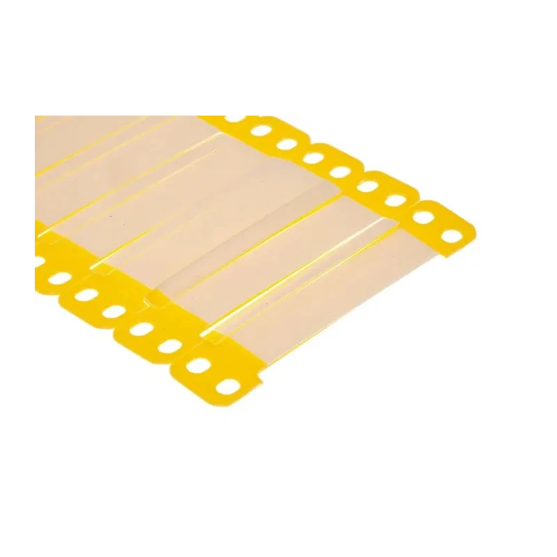 Brady Yellow Polypropylene Laminated Cable Labels 65 mm Width 65 mm Length 100 Per Pack LC-65X13-B7644-0.1