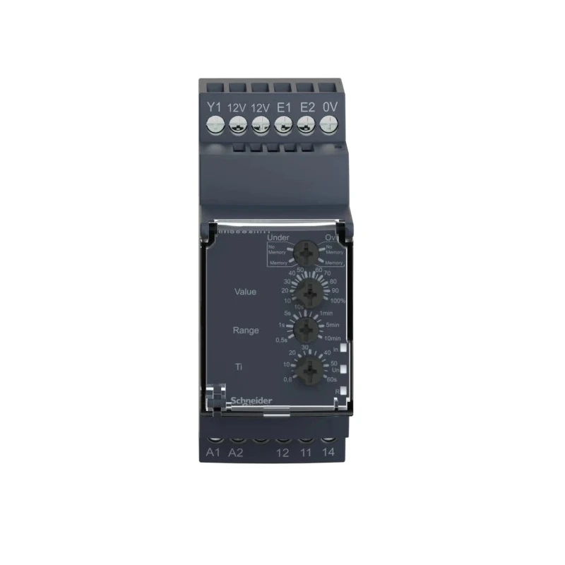 Schneider Electric Monitoring Relay, SPDT Contact, DIN Rail Mount, 240V AC/DC, 1250VA Switching Capacity RM35S0MW