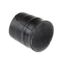 TE Connectivity Heat Shrink Boot Straight Black 24 mm Fluid Resistant Elastomer Adhesive Backing 202K121-25/225-CS-2065-0