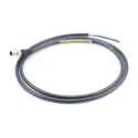 Brad from Molex Male 4 way M8 to Male Unterminated Sensor Actuator Cable 1 m 30V PVC Jacket 1200868161