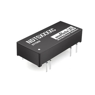 Murata Power Solutions DC/DC Converter 5V dc Output 600 mA 9V dc Input 4.5V Input 3W Through Hole NDTS0505C