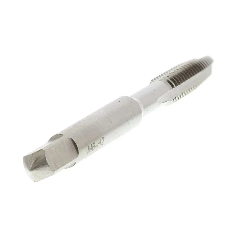 RS PRO ISO Metric Hand Tap Set M6 Thread Size, Straight Flute, High-Speed Steel, 2 Pieces 151-858