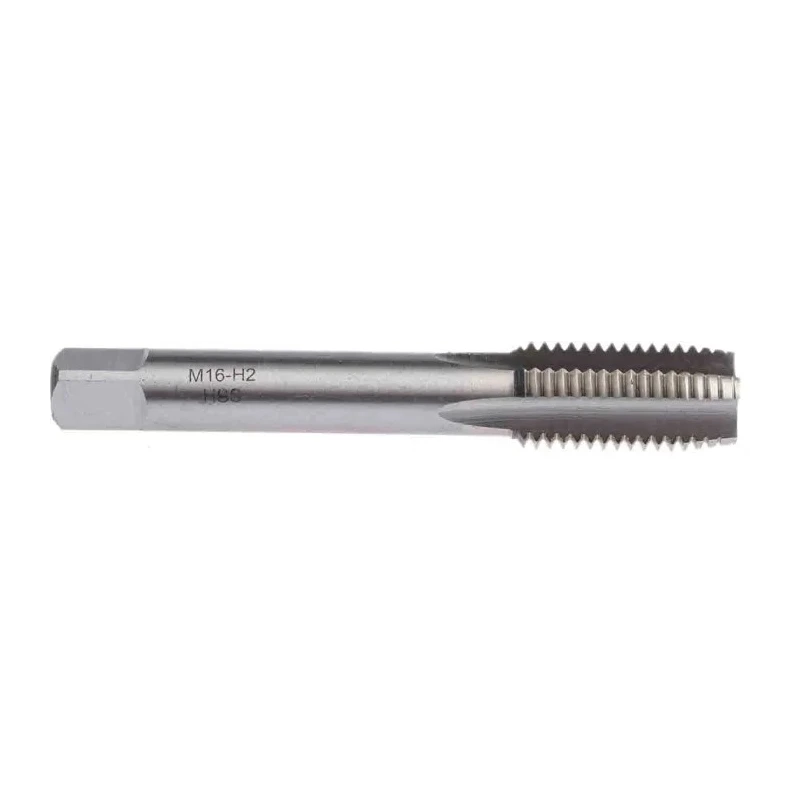 RS PRO Threading Tap, M16 Thread, Metric Standard, Straight Flute, HSS, Hand Tap 152-198