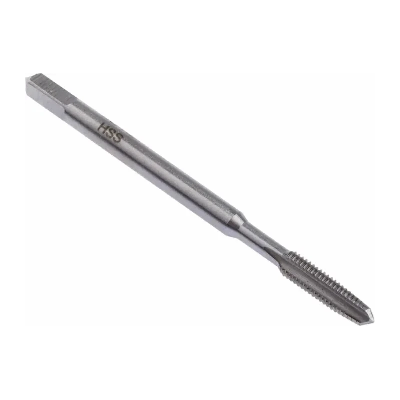 RS PRO Threading Tap M3 Thread Metric Standard Hand Tap 48mm Overall Length HSS Blue Stream Tempered 152-081