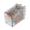 Finder Power Relay 24V AC Coil Voltage 12A Switching Current DPDT Contact Configuration 56.32.8.024.0040