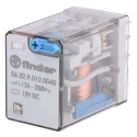 Finder Power Relay 12V DC Coil 12A Switching Current DPDT 56.32.9.012.0040