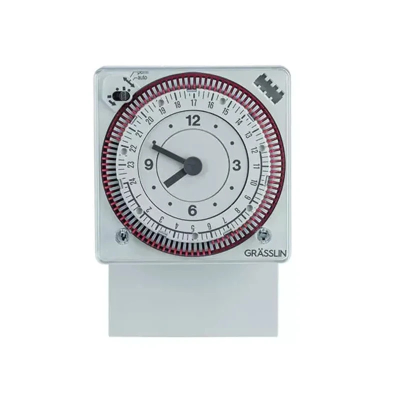 Grasslin Analogue DIN Rail Time Switch 230V AC 01.80.0001.1