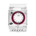 Grasslin Analogue DIN Rail Time Switch 230V ac 01.28.0003.1