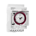 Grasslin Analogue DIN Rail Time Switch 230V AC Single Channel 15min Segment Length 02.28.0001.1