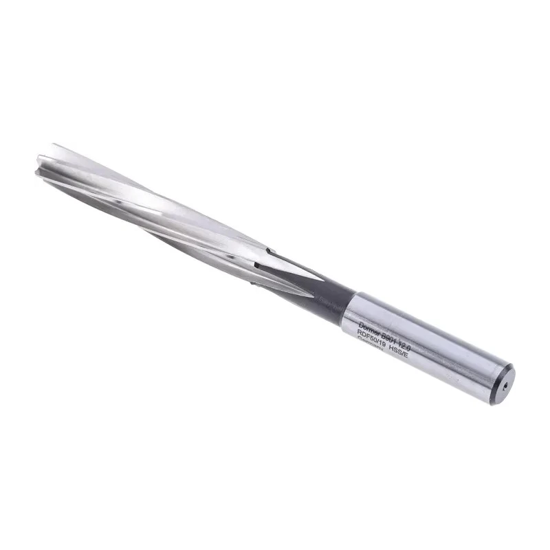 Dormer Industrial Grade High-Speed Steel Straight Shank Reamer Bit 12 mm Diameter, 152mm Overall B90112.0