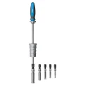 SKF Hydraulic Bearing Puller with 10 MPa Hydraulic Force, Steel Case, 5-Piece Set TMIC 7-28