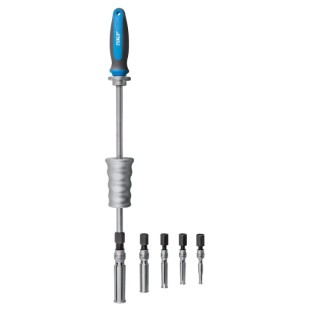 SKF Hydraulic Bearing Puller with 10 MPa Hydraulic Force, Steel Case, 5-Piece Set TMIC 7-28