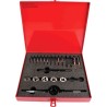 Dormer 12-Piece HSS Thread Tap & Die Set, Metric, M2 to M6 Sizes, Hand Tap, L1208M