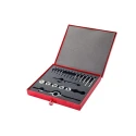 Dormer 12-Piece HSS Thread Tap & Die Set, Metric, M2 to M6 Sizes, Hand Tap, L1208M