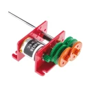 RS PRO Brushed Geared DC Geared Motor, 2.51 W, 3V dc, 5 mNm Torque, 3700 rpm Speed, 2 mm Shaft Diameter 238-9636