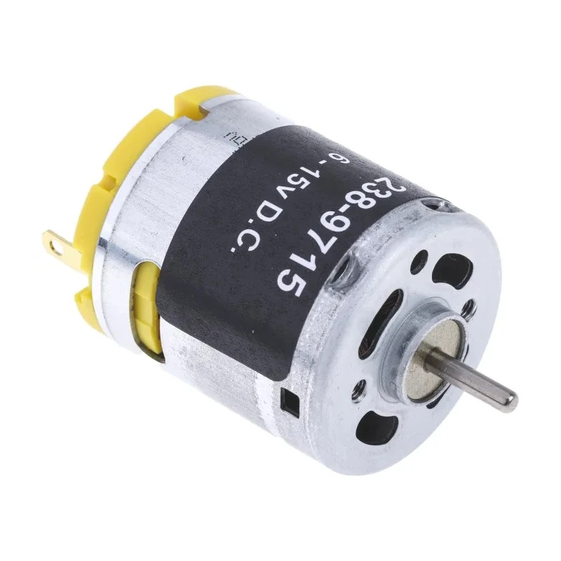 RS PRO Geared DC Motor, 5.75 W, 15 V DC / 6 V DC, 58.8 g.cm Torque, 10668 RPM, 2.31 mm Shaft Diameter 238-9715