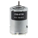 RS PRO Geared DC Motor, 21.2 W, 15V DC, 4.5V DC, 154.4 g.cm Torque, 13360 RPM, 3.18 mm Shaft Diameter 238-9759