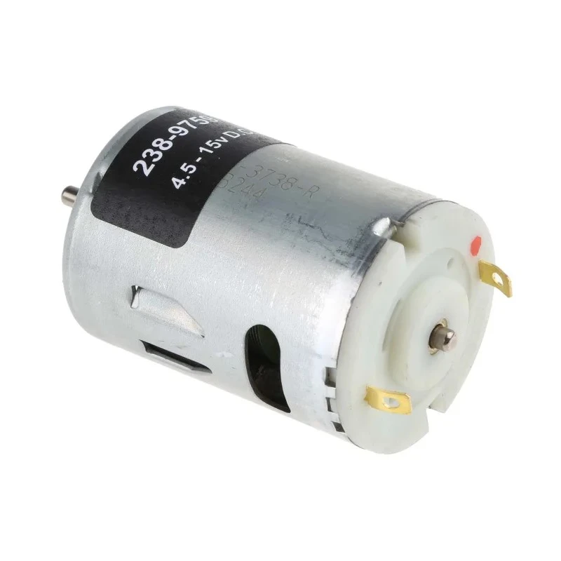 RS PRO Geared DC Motor, 21.2 W, 15V DC, 4.5V DC, 154.4 g.cm Torque, 13360 RPM, 3.18 mm Shaft Diameter 238-9759