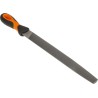 Bahco 300 mm Second Engineers File Half Round with Handle Included 1-210-12-2-2