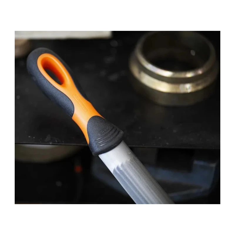 Bahco 300 mm Second Engineers File Half Round with Handle Included 1-210-12-2-2