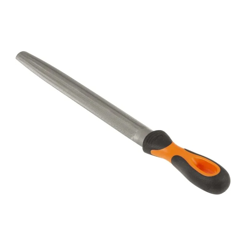 Bahco 300 mm Second Engineers File Half Round with Handle Included 1-210-12-2-2