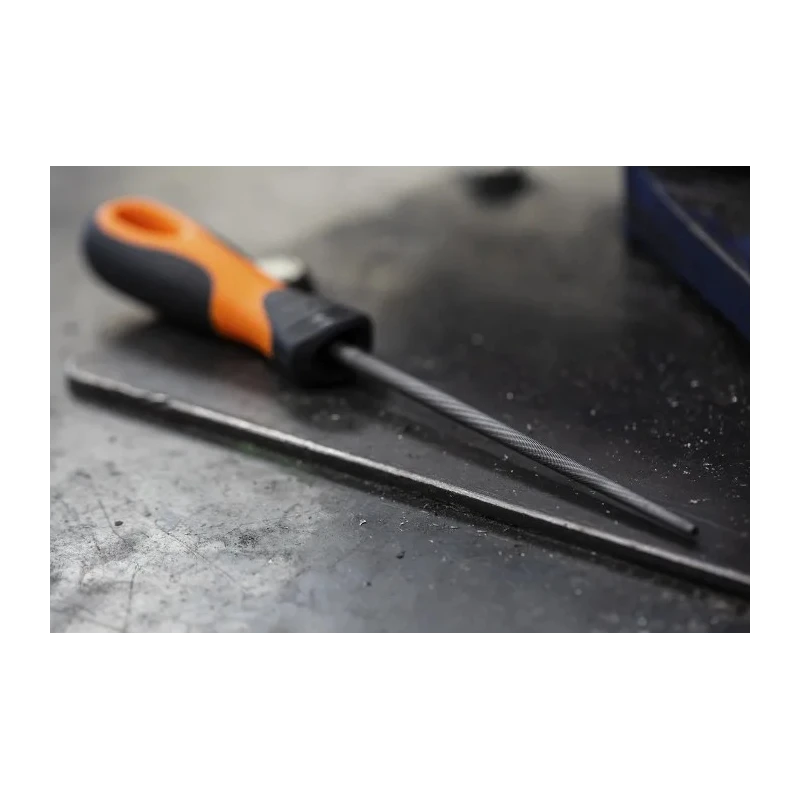 Bahco 150 mm Second Engineers File Round Handle Included 1-230-06-2-2