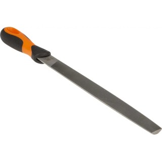 Bahco Engineers File Half Round 250 mm, Second Cut, Thickness 7 mm, Width 25 mm, Handle Included 1-210-10-2-2